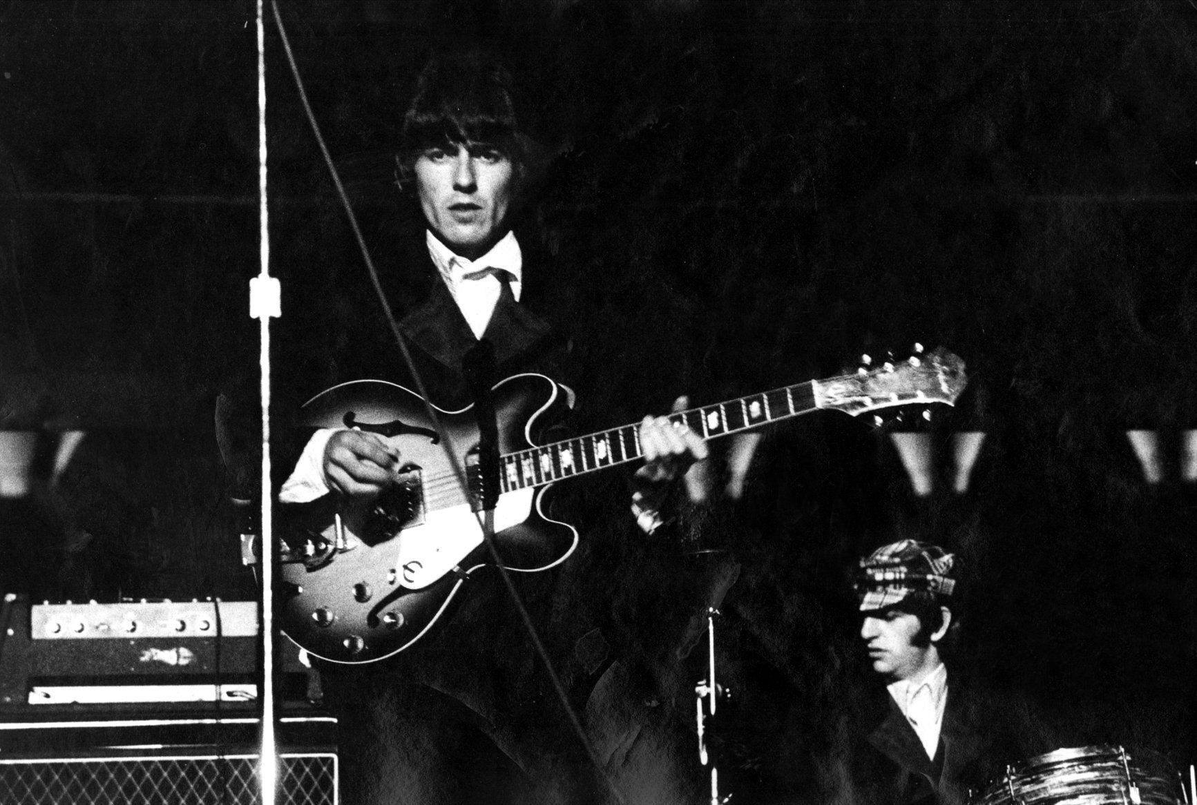 George Harrison at Busch Stadium